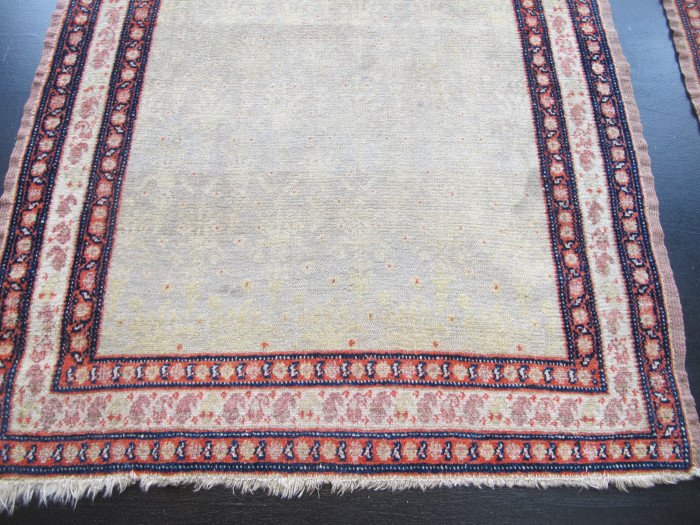 Pair Of Abstract Senneh Rugs